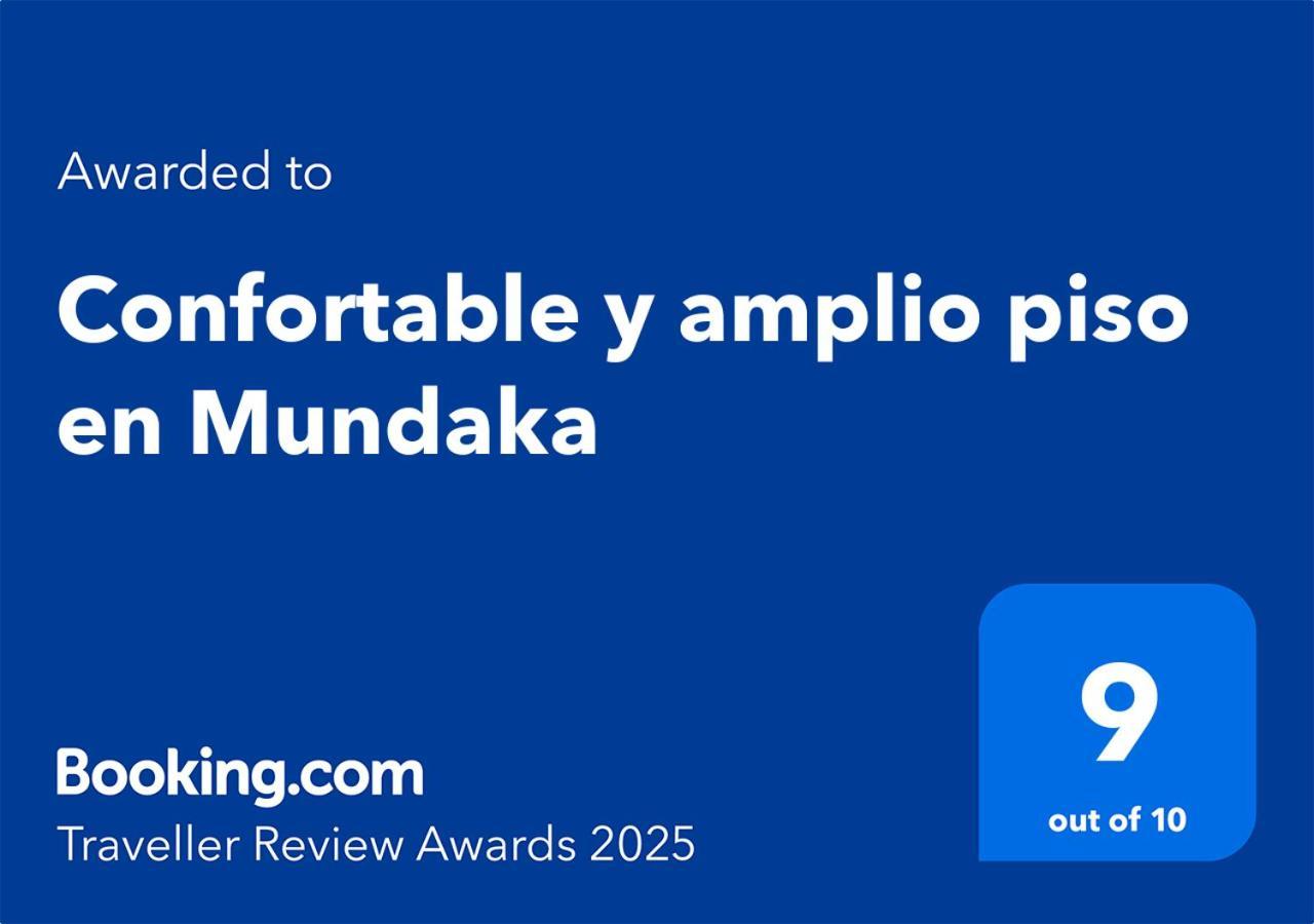 Confortable y amplio piso en Mundaka Exterior foto